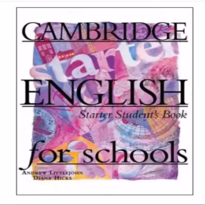 Cambridge English For Schools Starter کتاب