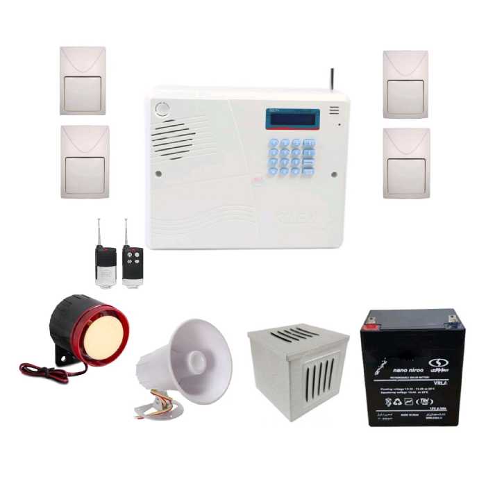 دزدگیر اماکن سایلکس مدل SG7  4CH HQ