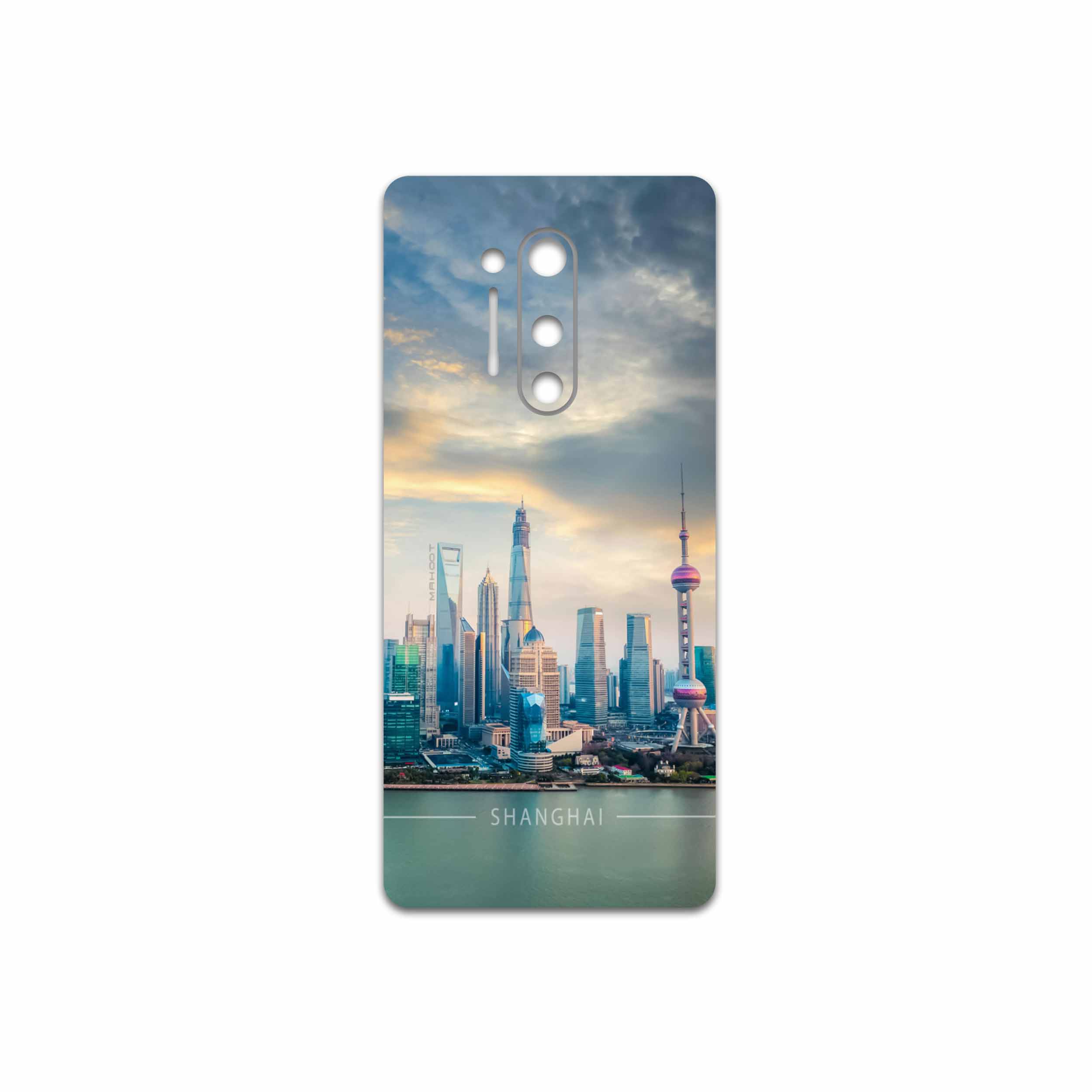 برچسب پوششی ماهوت مدل Shanghai-City مناسب برای گوشی موبایل وان پلاس 8 Pro