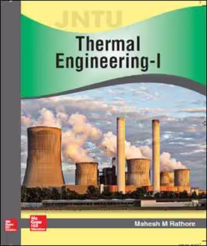 󾕇 دانلود کتاب Thermal Engineering-I, 2018 - دانلود کتاب های دانشگاهی