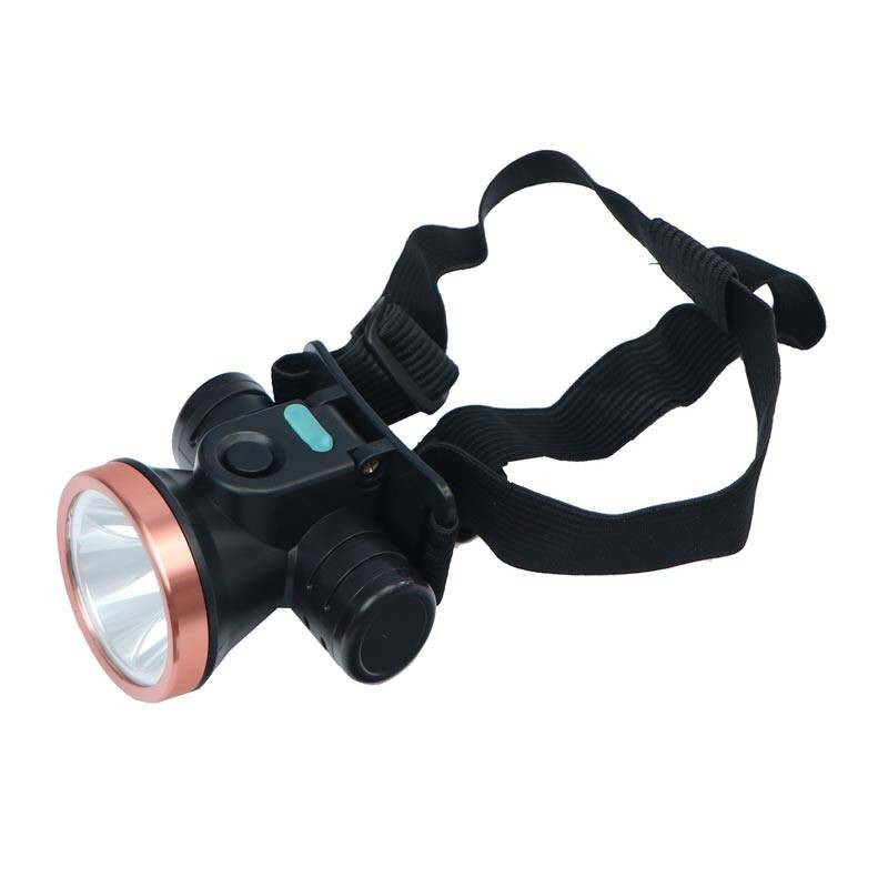 چراغ قوه پیشانی بند یا هدلایت شارژی اسمال سان - Small Sun مدل 50W - این هدلایت Original و رنگ مسی -طبق تصویر- میباشد