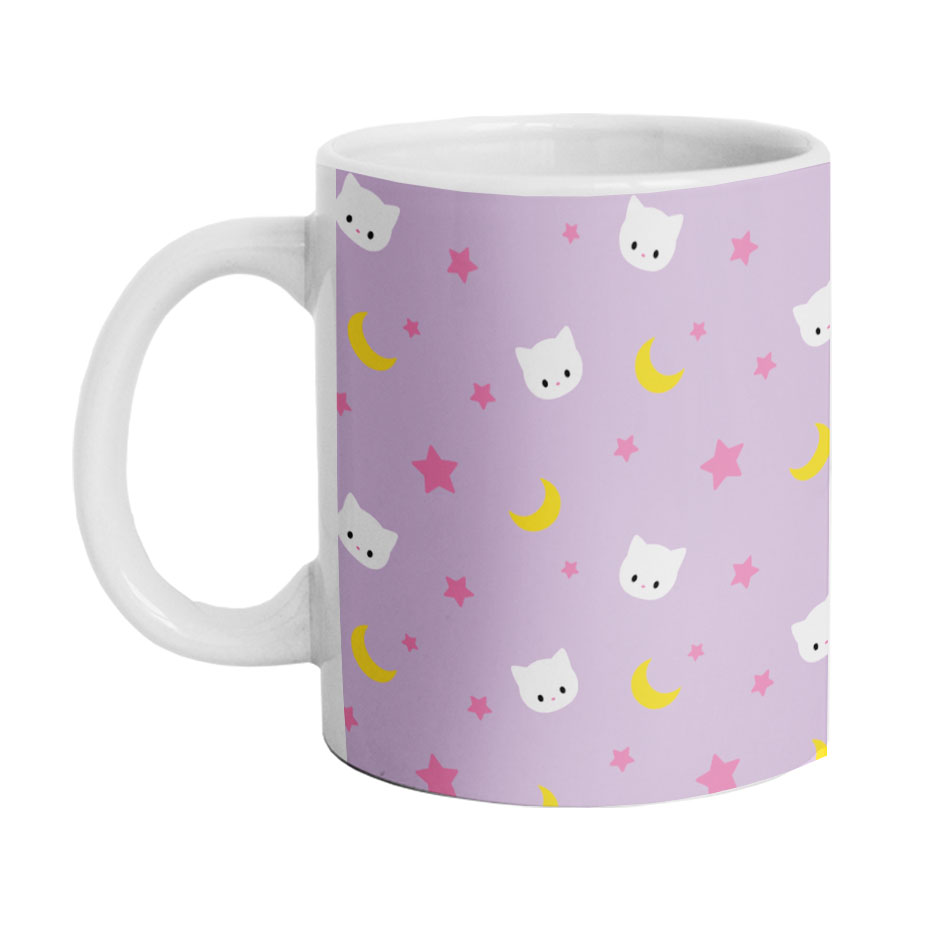 ماگ دارلی طرح فانتزی گربه مدل MG2332