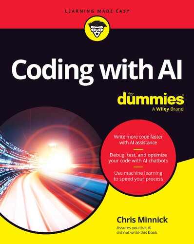 خرید و دانلود نسخه کامل کتاب Coding with AI For Dummies