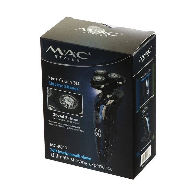 مک استایلر شیور 3 تیغه مدل 8817 گارانتی مک سرویس 24 ماهه