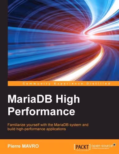 خرید و دانلود نسخه کامل کتاب MariaDB High Performance