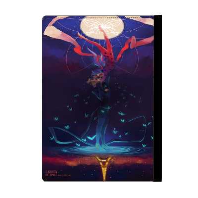 کلاسور طرح دختر کفشدوزکی کد kk56