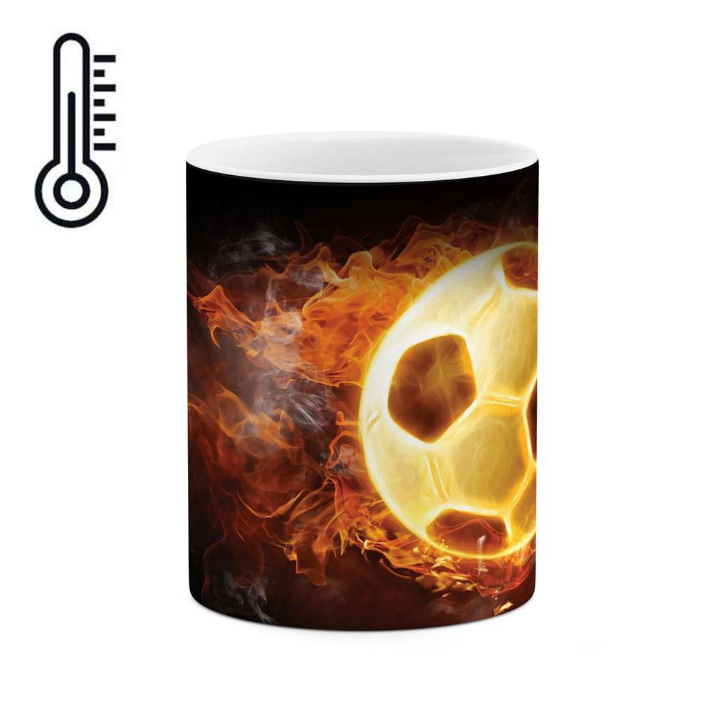 ماگ حرارتی طرح توپ فوتبال مدل mgh10034