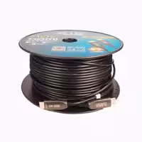 کابل فیبر نوری HDMI 2.1 کی نت پلاس مدل KNET PLUS KP-CHAOC21280 به طول 80 متر