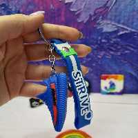 جا سوئیچی طرح کتونی آبی  جاکلیدی سیلیکونی وارداتی 