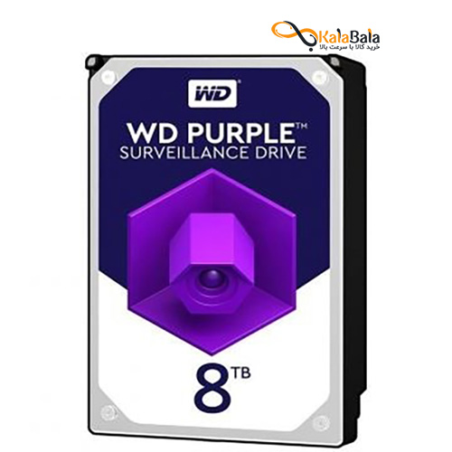 خرید هارد اینترنال بنفش وسترن دیجیتال 8TB - قیمت و مشخصات