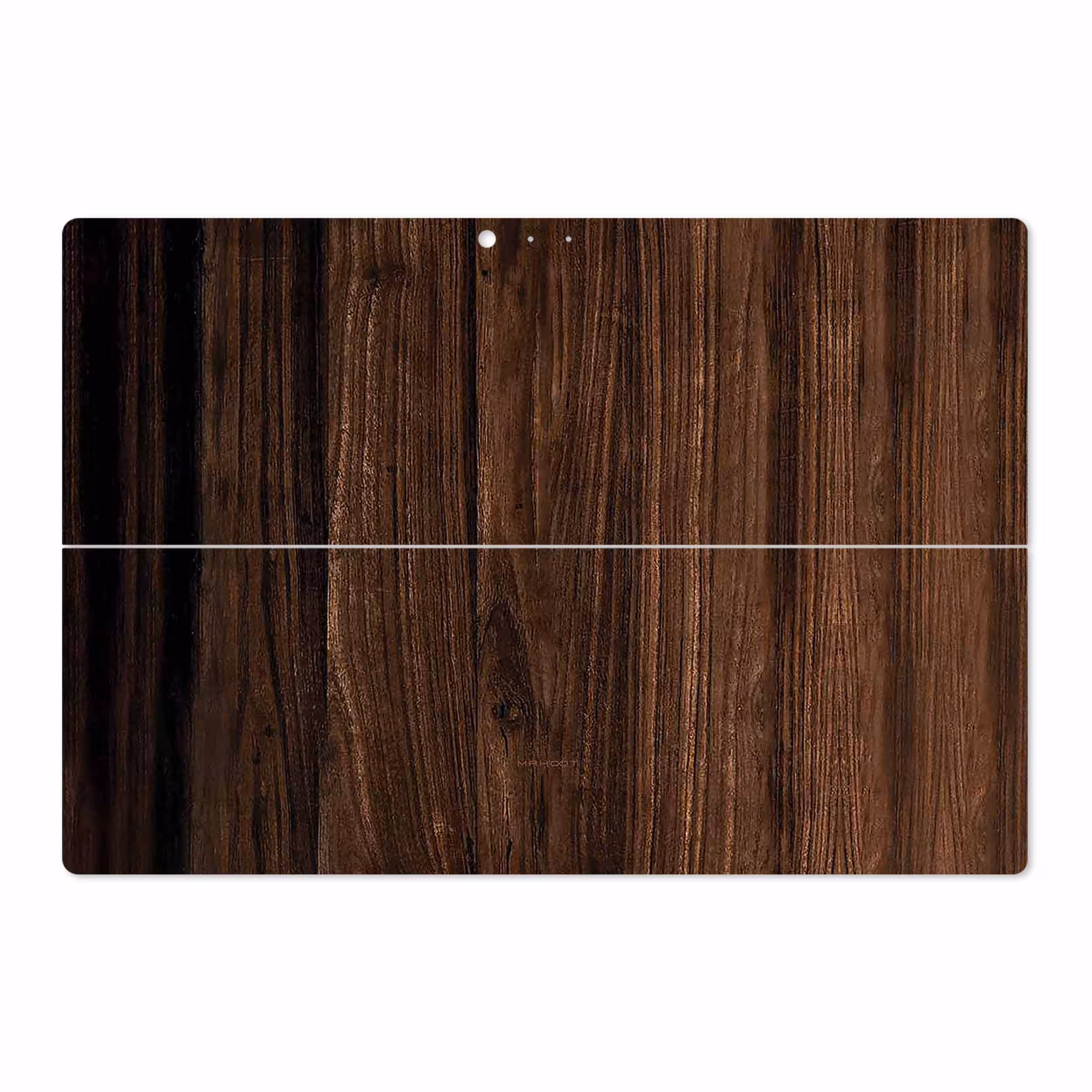 برچسب پوششی ماهوت مدل Dark Walnut Wood مناسب برای تبلت مایکروسافت Surface Pro 3 2014