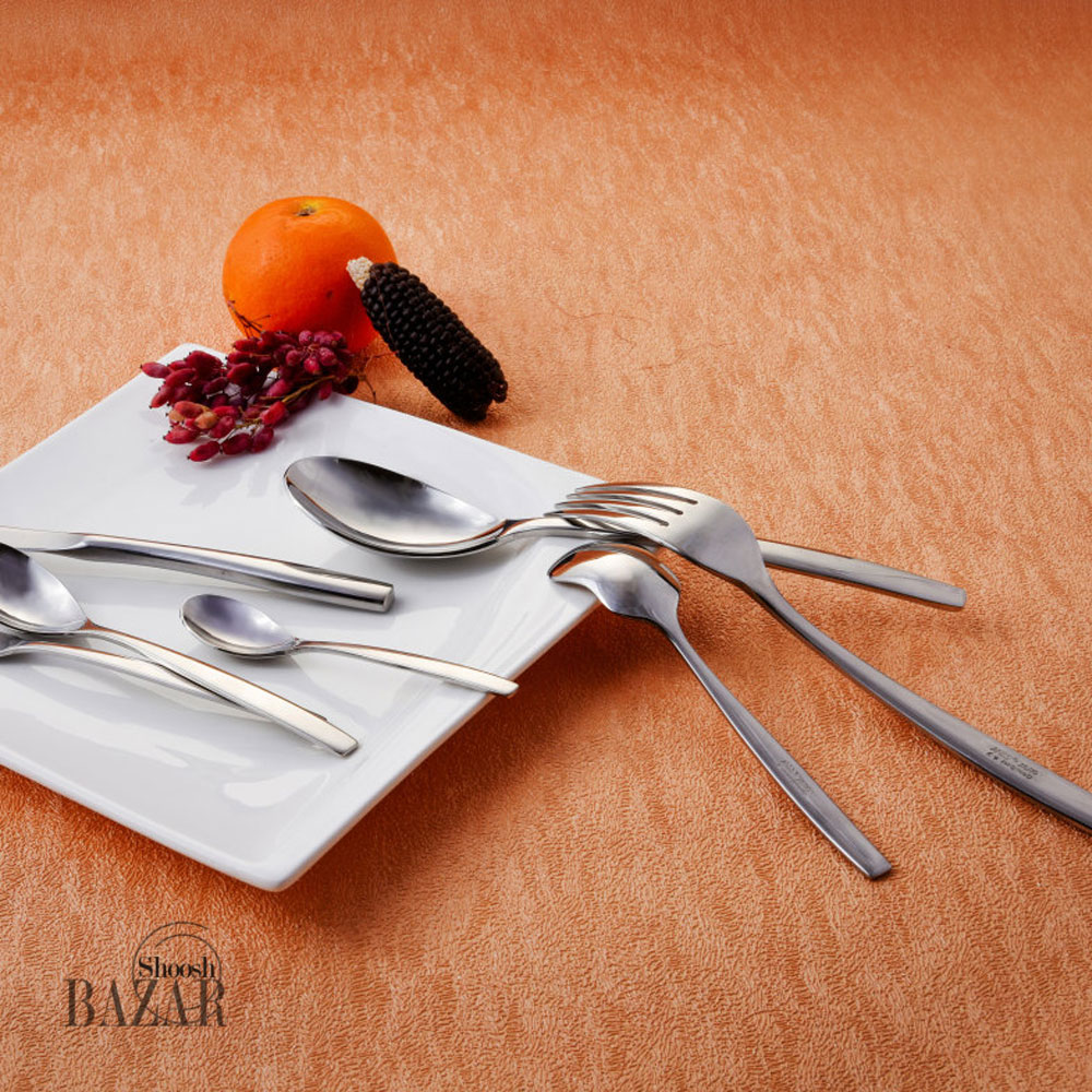 سرویس قاشق و چنگال 147 پارچه ام جی اس مدل لایپزیگ