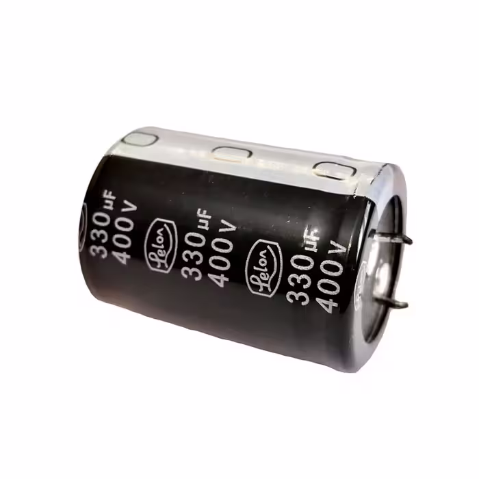 خازن الکترولیت 330 میکروفاراد کد 400V lelon 