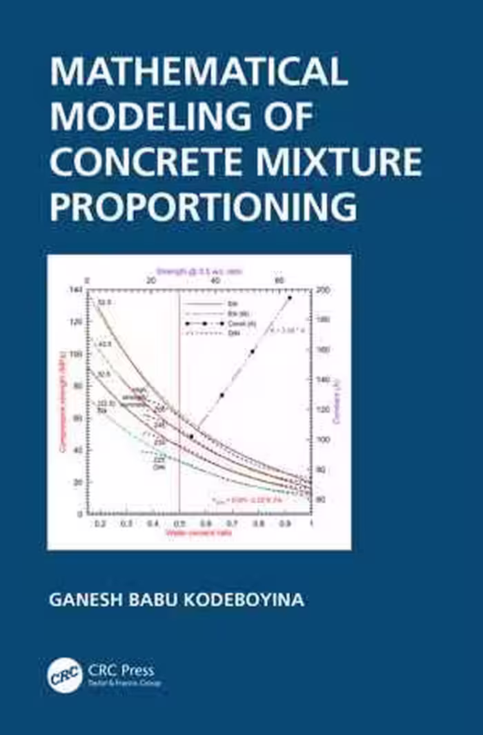 󾕇 دانلود کتاب Mathematical Modeling Of Concrete Mixture Proportioning, 2020 - دانلود کتاب های دانشگاهی