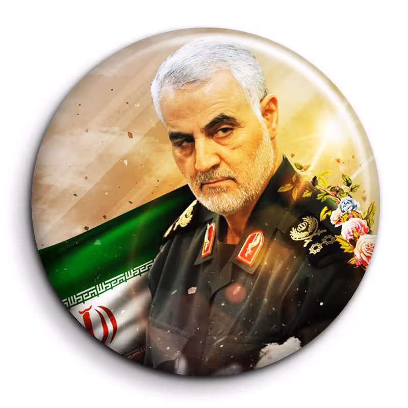 پیکسل گالری باجو طرح سردار شهید حاج قاسم سلیمانی کد 81