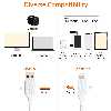 کابل تبدیل USB به لایتنینگ آمازون بیسیکس مدل 6ft طول 18 متر 