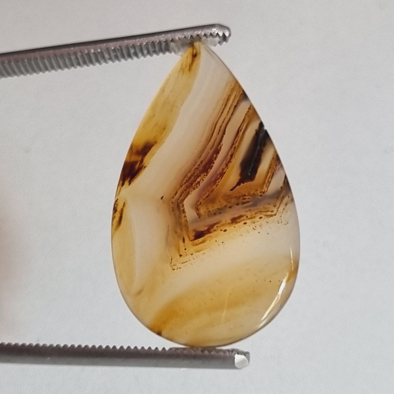 نگین عقیق مونتانا اصلی اشکی 9520