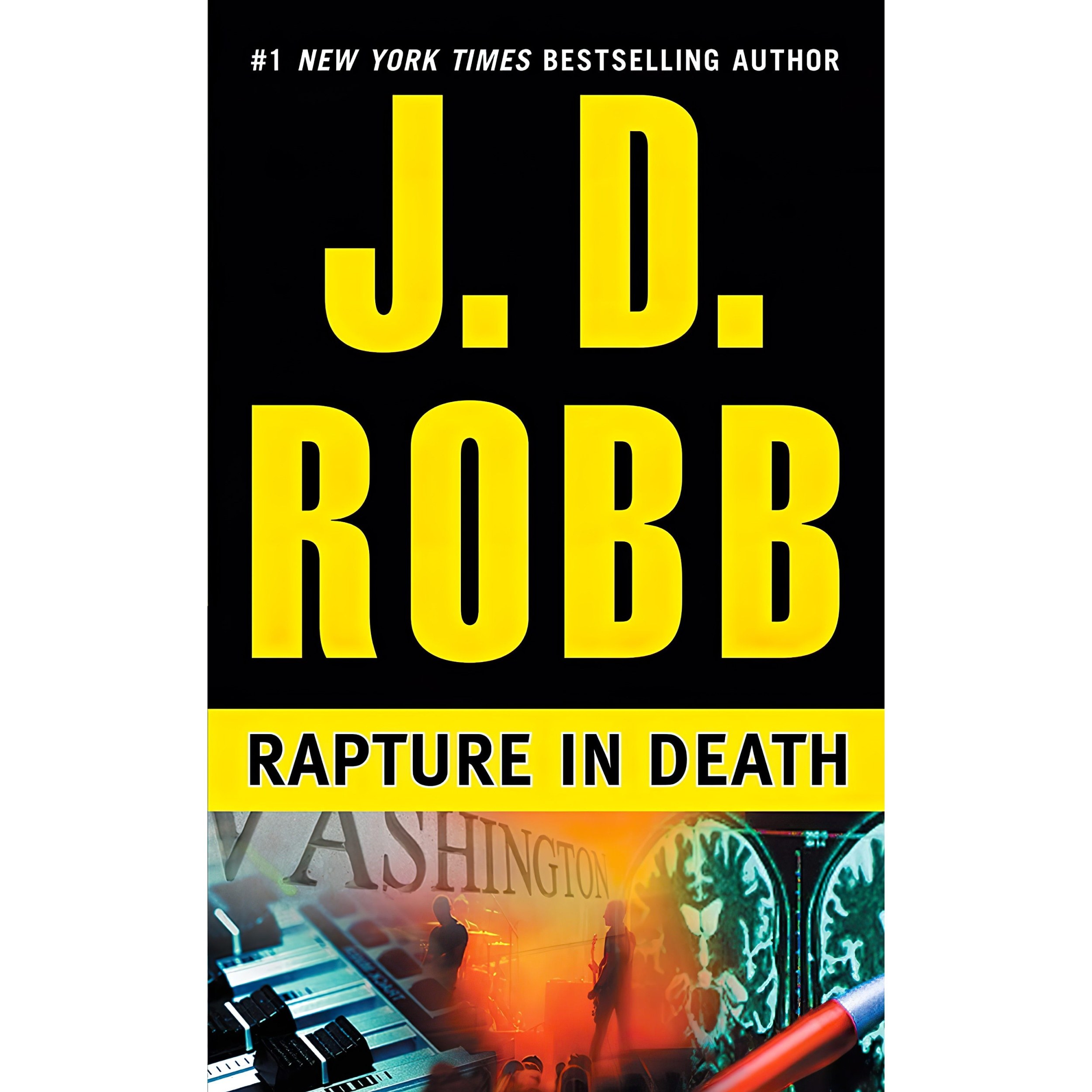 کتاب زبان اصلی Rapture in Death اثر JD Robb انتشارات Berkley