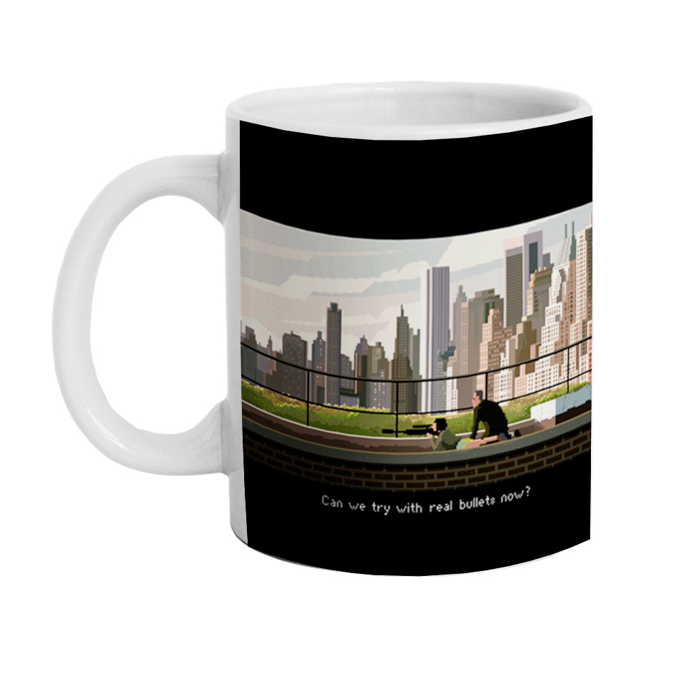 ماگ دارلی طرح لئون و ماتیلدا مدل M1443