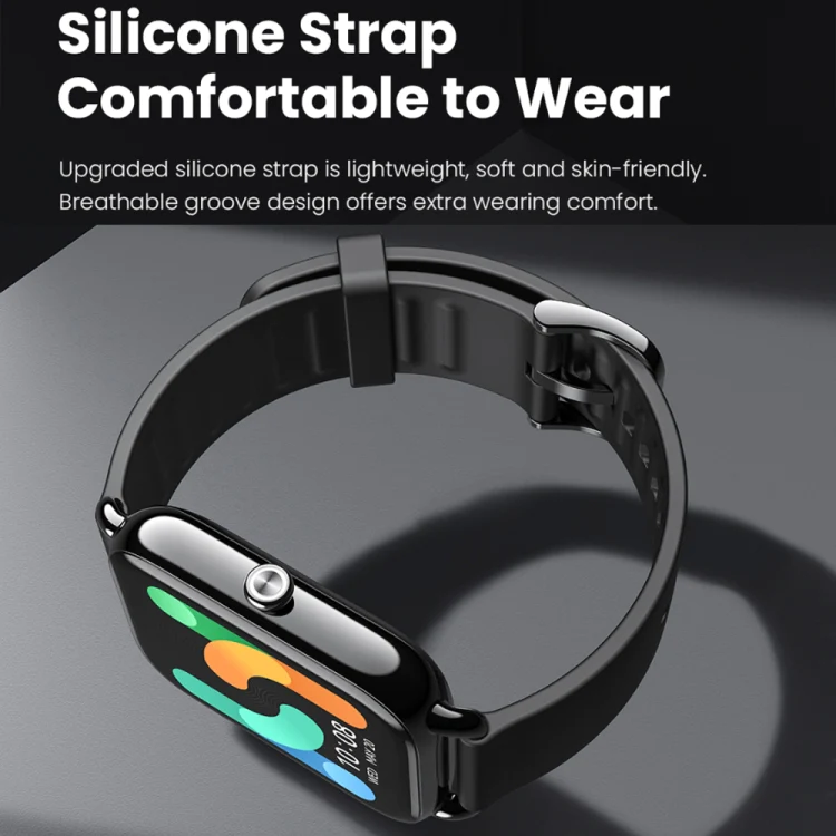 ساعت هوشمند شیائومی Xiaomi Haylou RS4 Plus نسخه گلوبال (مشکی-بند مگنتی)