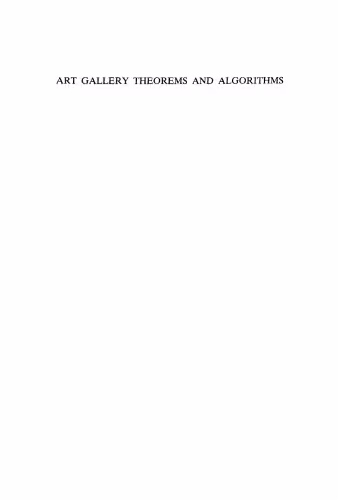 خرید و دانلود نسخه کامل کتاب Art Gallery Theorems and Algorithms
