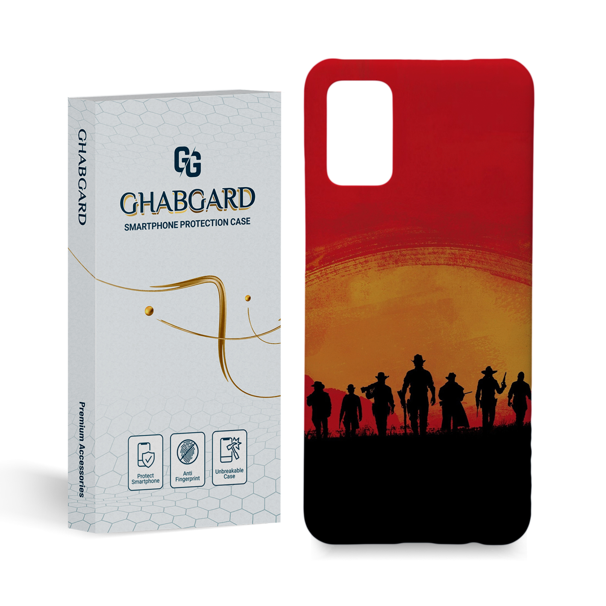 کاور قاب گارد مدل پسرانه مناسب برای گوشی موبایل سامسونگ galaxy a02s