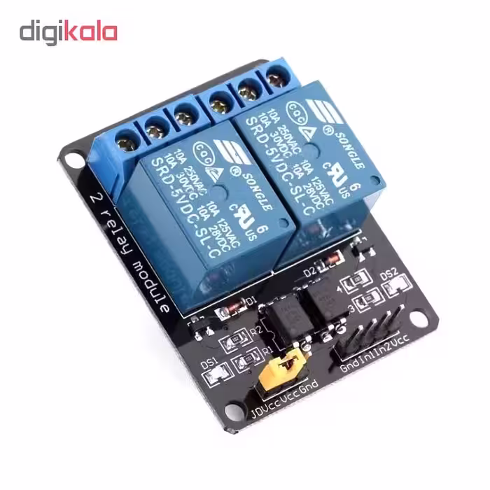 ماژول رله 5 ولت مدل R-02