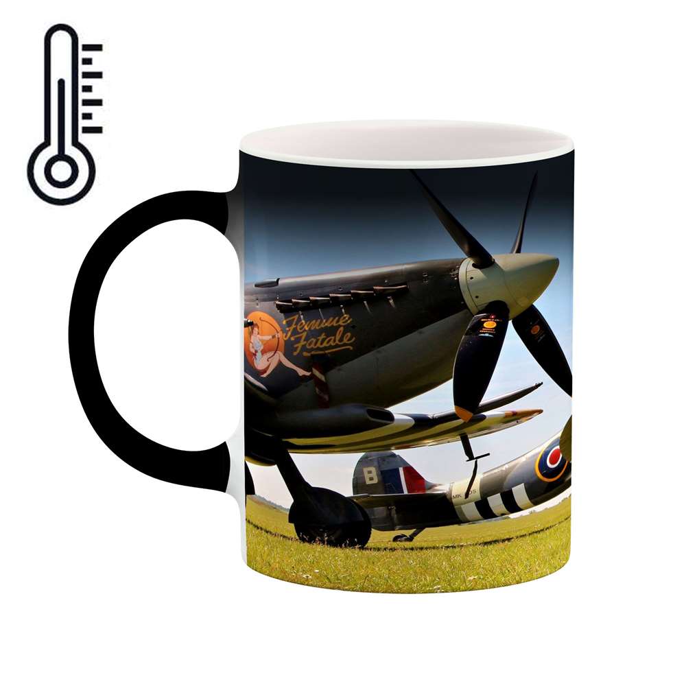 ماگ حرارتی طرح هواپیمای جنگنده مدل mgh10650