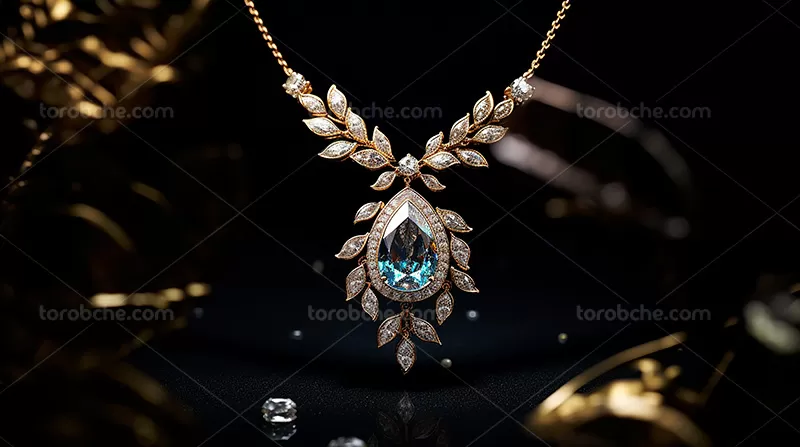 عکس گردنبند زیبا | گرافیک با طعم تربچه