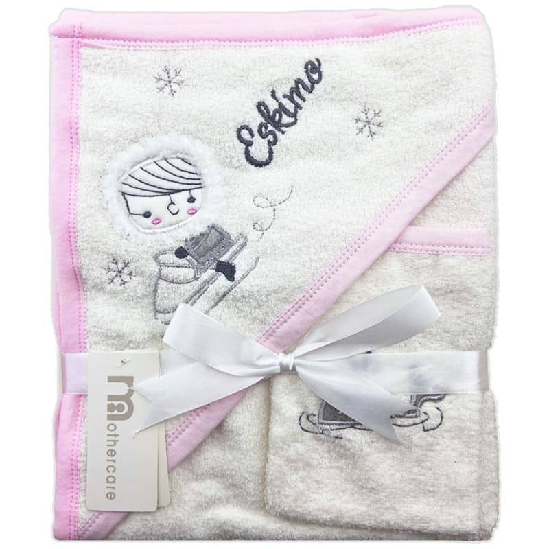 حوله چهارگوش Eskimo دختر و اسکیت مادركر Mothercare
