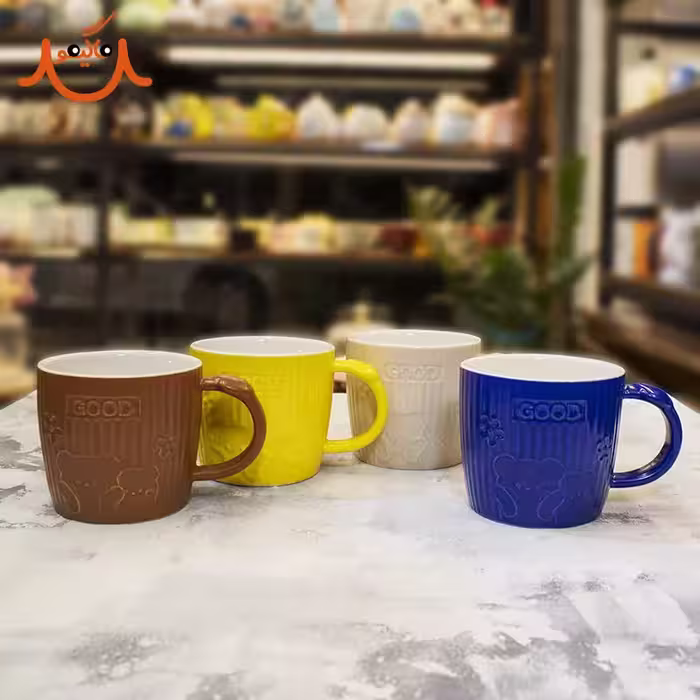 ماگ سرامیکی فانتزی طرح تدی