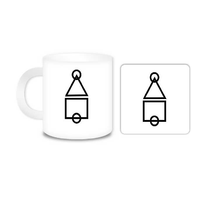 ماگ مدل Squid Game کد 2270 به همراه زیر لیوانی