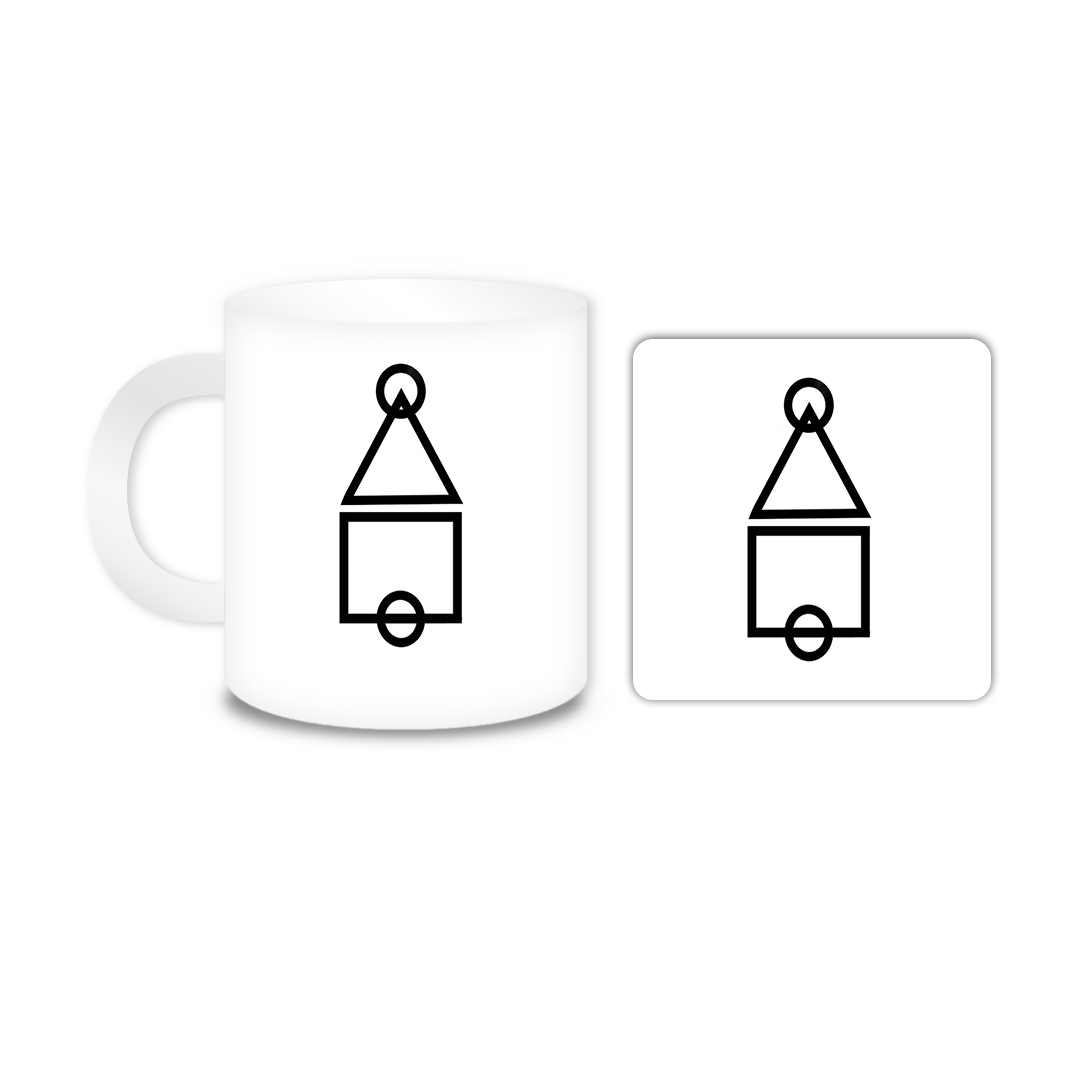 ماگ مدل Squid Game کد 2270 به همراه زیر لیوانی