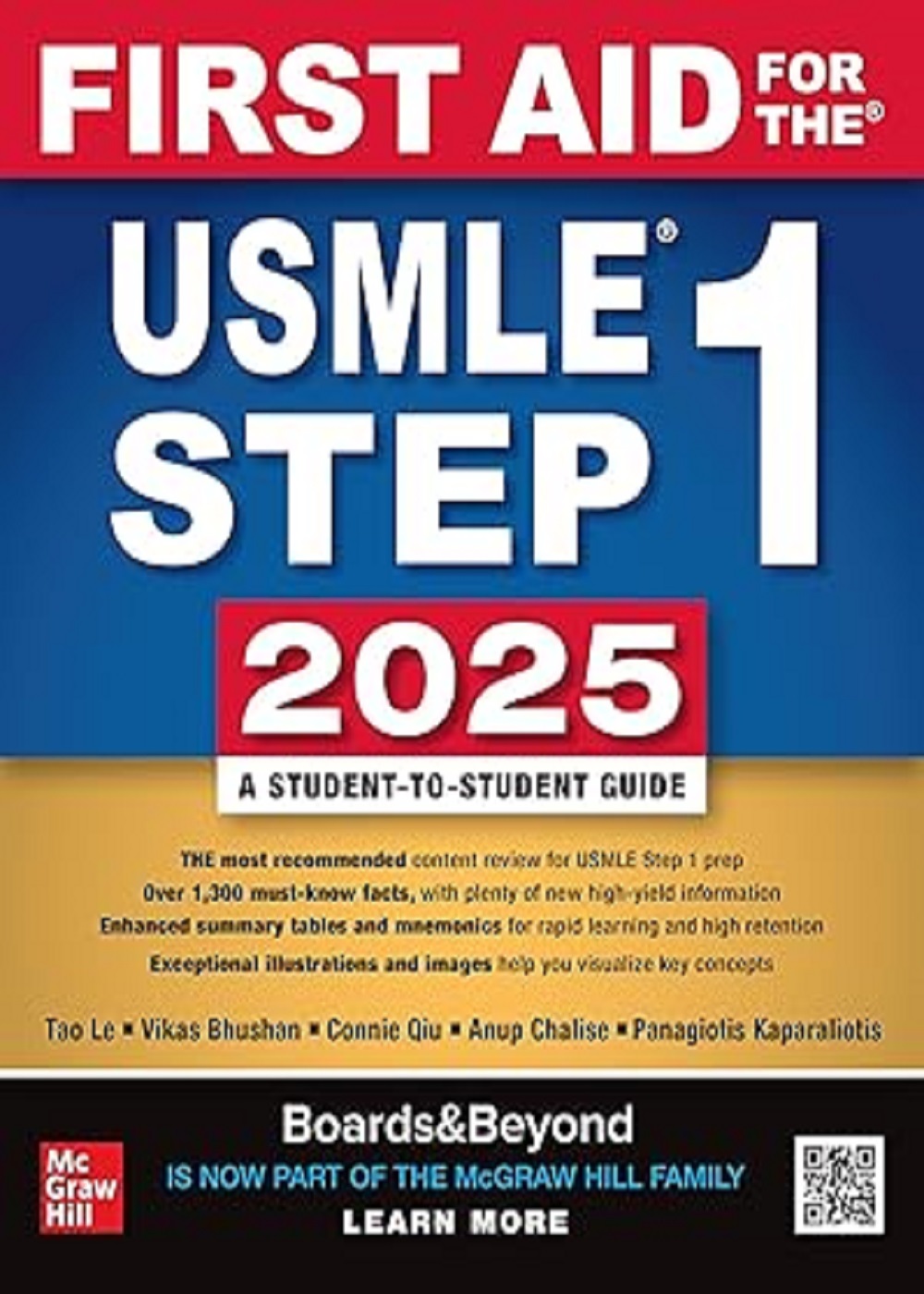 First Aid for the USMLE Step 1 2025 35th Edition ، کمک های اولیه برای USMLE مرحله 1 2025 ویرایش سی وپنجم ، فرست اید استپ وان 2025