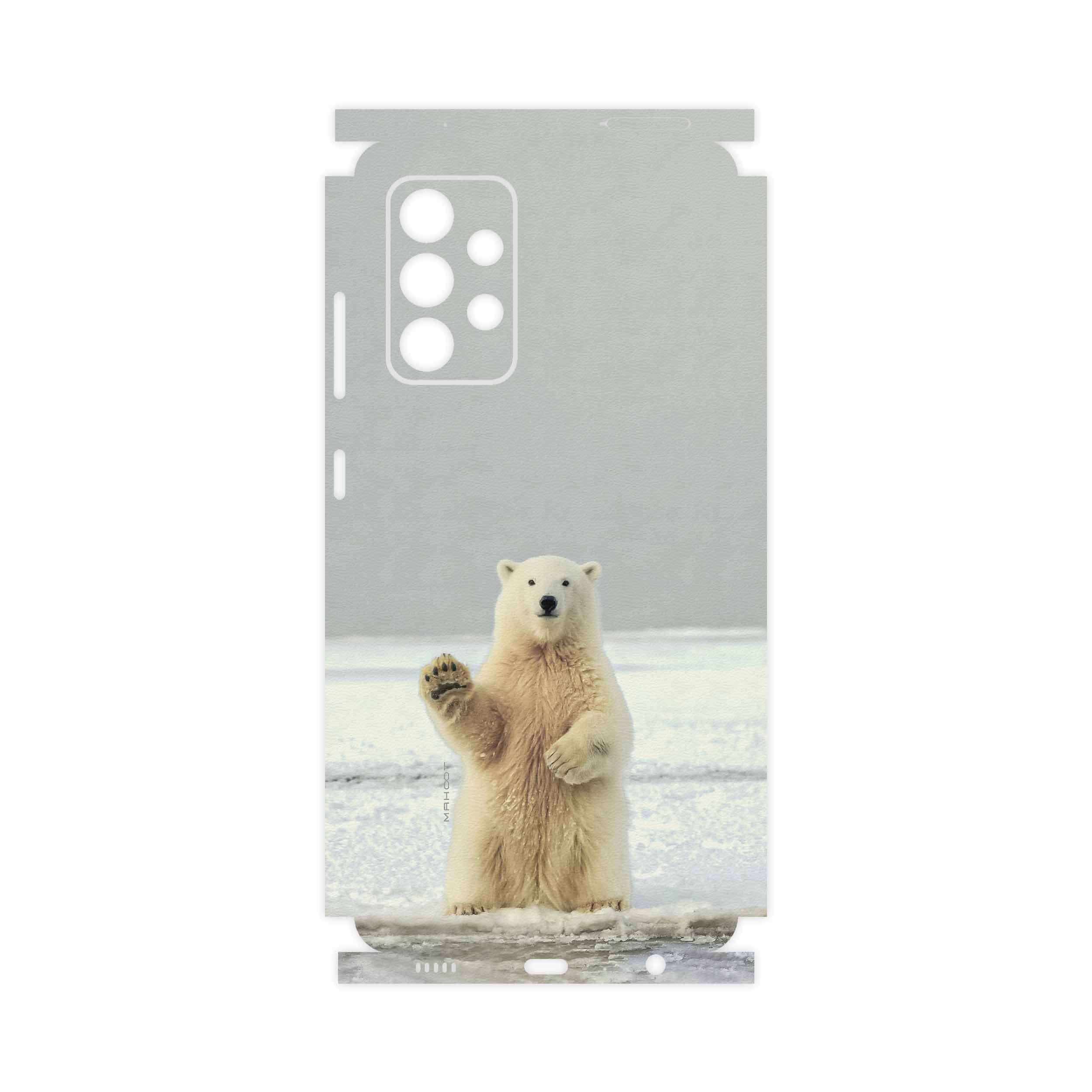 برچسب پوششی ماهوت مدل Polar-bear-FullSkin مناسب برای گوشی موبایل سامسونگ Galaxy A52s 5G