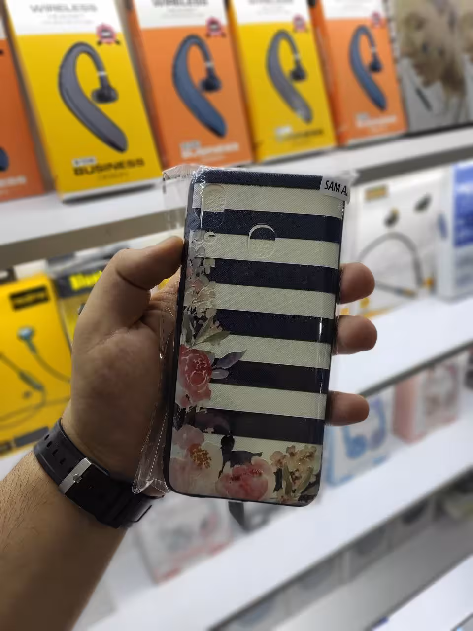 کاور طرح دار 15 مناسب برای گوشی موبایل samsung A30