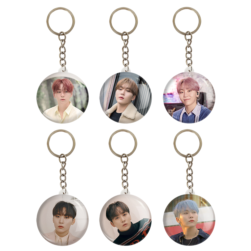 جاکلیدی خندالو مدل سونگ کوان گروه سونتین Seventeen کد 1303A مجموعه 6 عددی