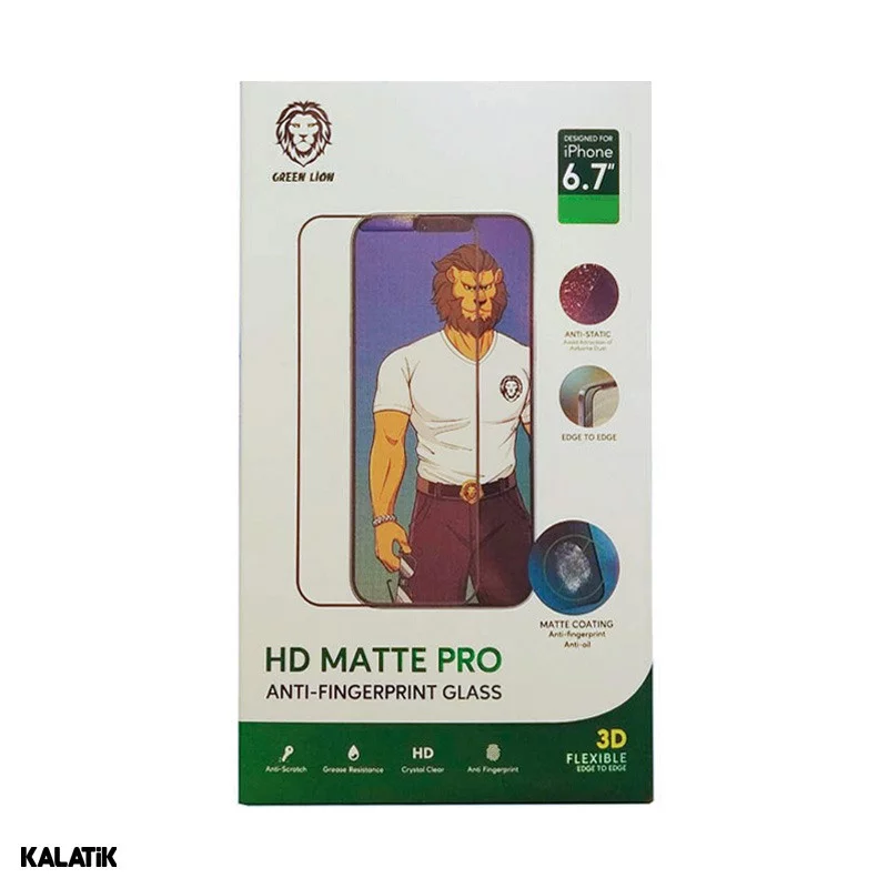 محافظ صفحه نمایش گوشی اپل iPhone 13/13 Pro مدل گرین HD Matte Pro مات