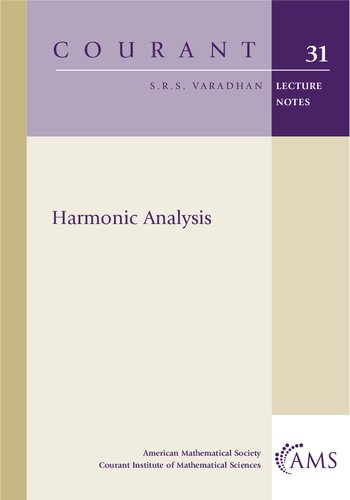 خرید و دانلود نسخه کامل کتاب Harmonic Analysis