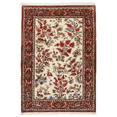 فرش دستباف ذرع و نیم سی پرشیا کد 183074