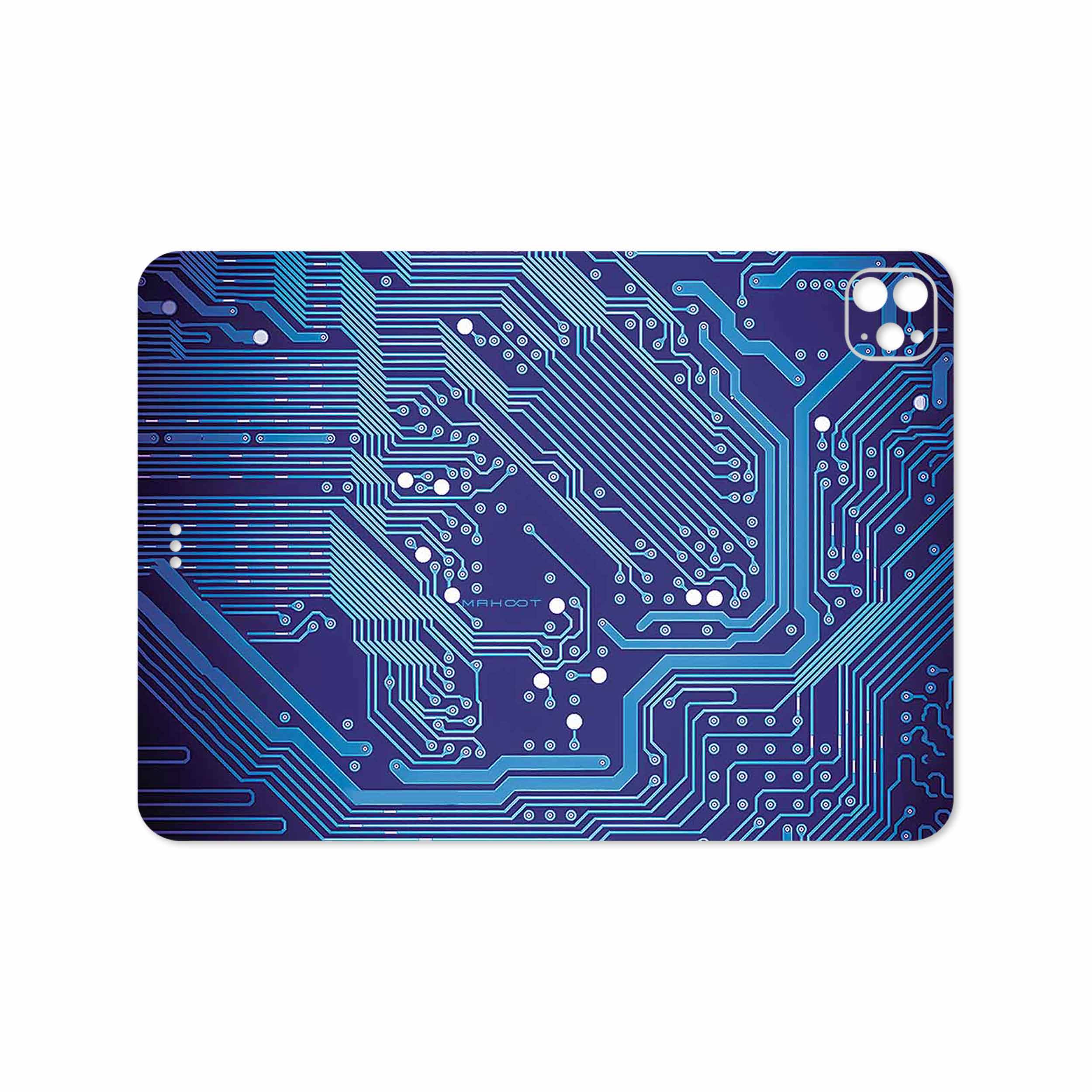 برچسب پوششی ماهوت مدل Blue Printed Circuit Board مناسب برای تبلت اپل iPad Pro 11 (GEN 2) 2020 A2228