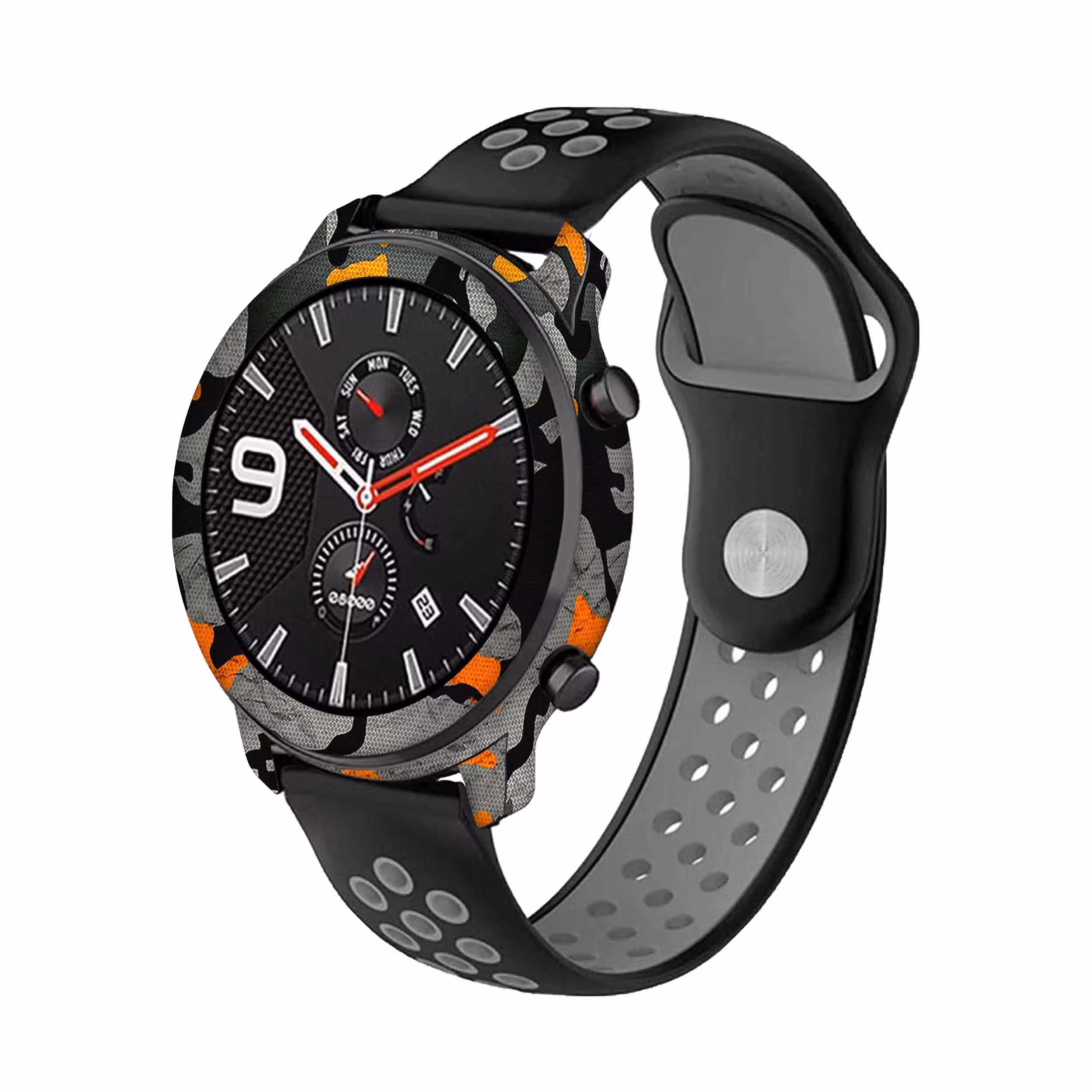 برچسب ماهوت طرح Autumn Army مناسب برای ساعت هوشمند شیایومی Amazfit GTR 47mm