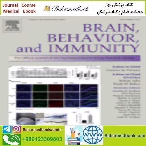 Brain Behavior and Immunity Volume 83 to 90 2020 TR