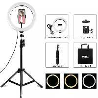 رینگ لایت سایز 33  عکاسی و آرایشگاهی Ring Light تولید محتوا