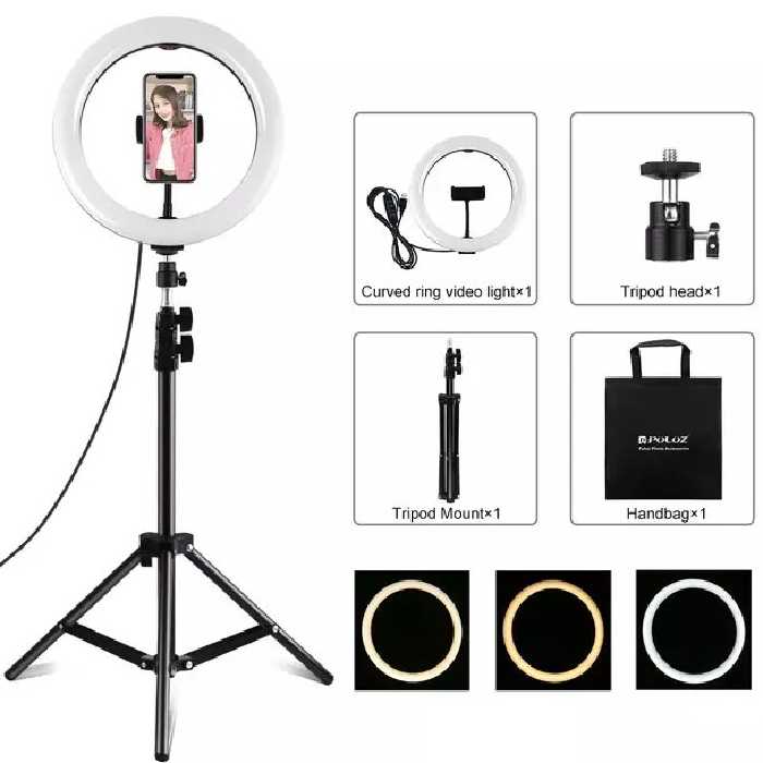 رینگ لایت سایز 33  عکاسی و آرایشگاهی Ring Light تولید محتوا