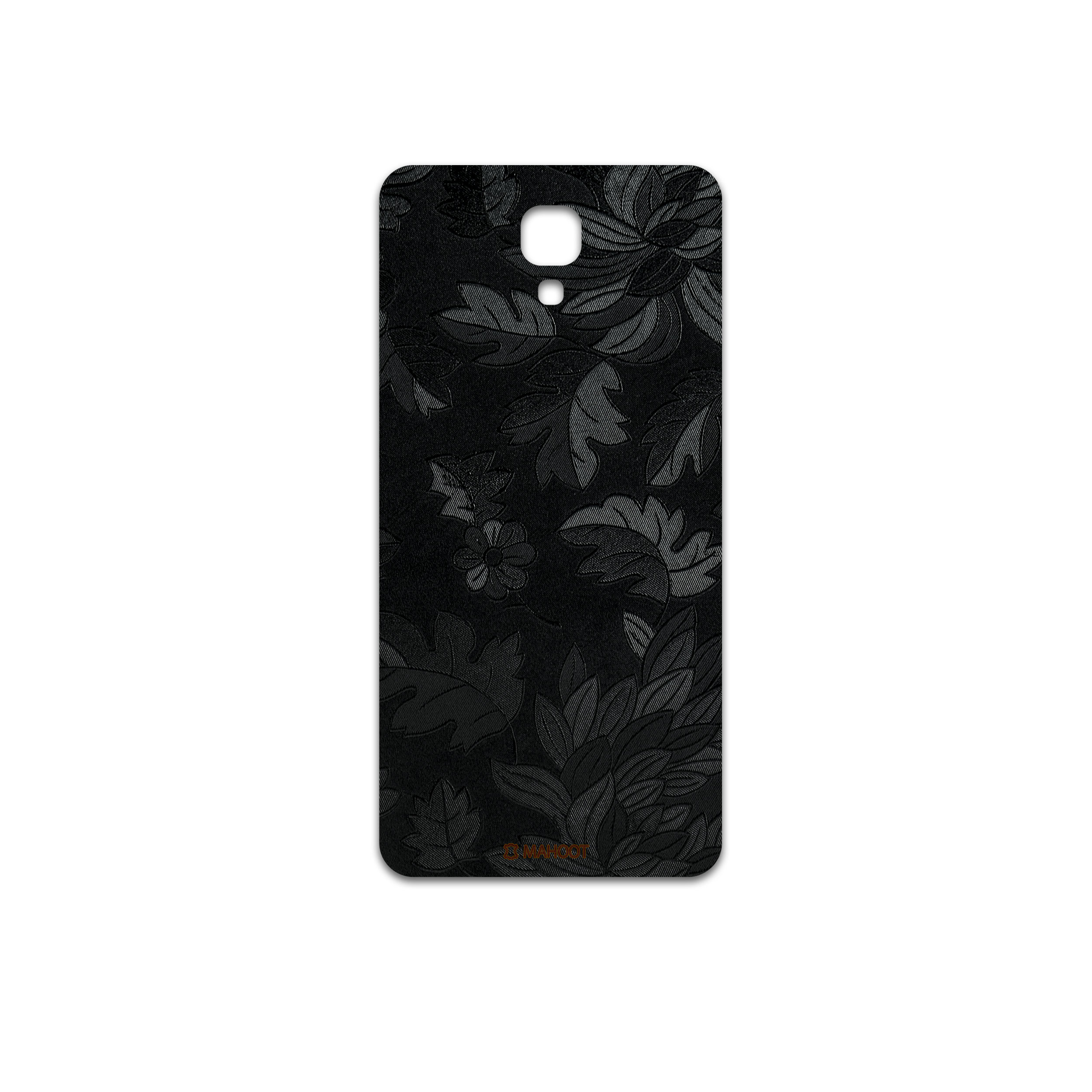 برچسب پوششی ماهوت مدل Black-Wildflower مناسب برای گوشی موبایل ال جی X screen