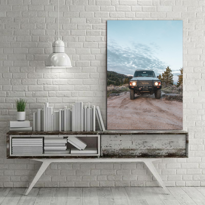 تابلو شاسی طرح ماشین مدل تویوتا کد 738