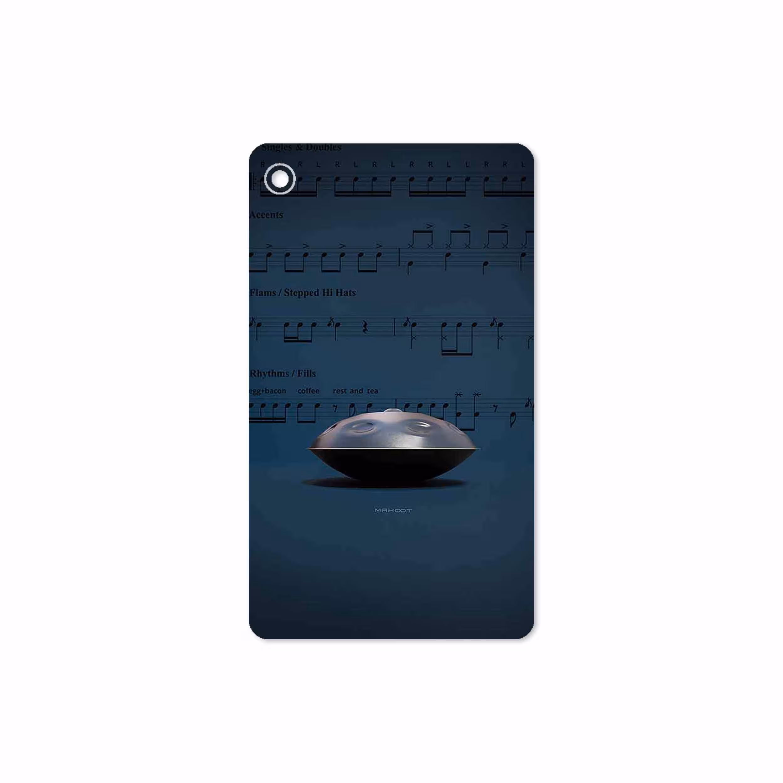 برچسب پوششی ماهوت مدل Hang Instrument مناسب برای تبلت لنوو Tab M7 2019