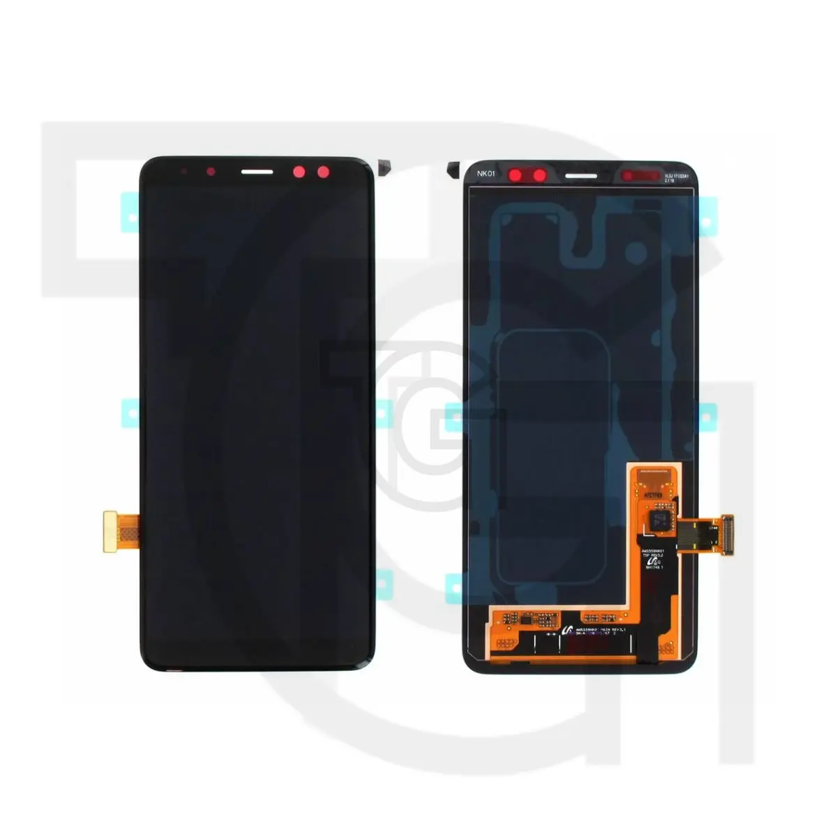السیدی سامسونگ (مشکی)(شرکتی)LCD Samsung Galaxy A8 (2018)
