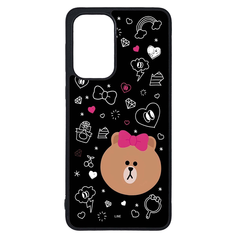 کاور طرح بچه خرس کد G-130 مناسب برای گوشی موبایل سامسونگ Galaxy A23 / A23 5G | دیجی قاب دونی